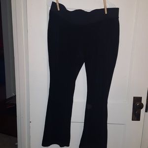 Maternity velvet pants